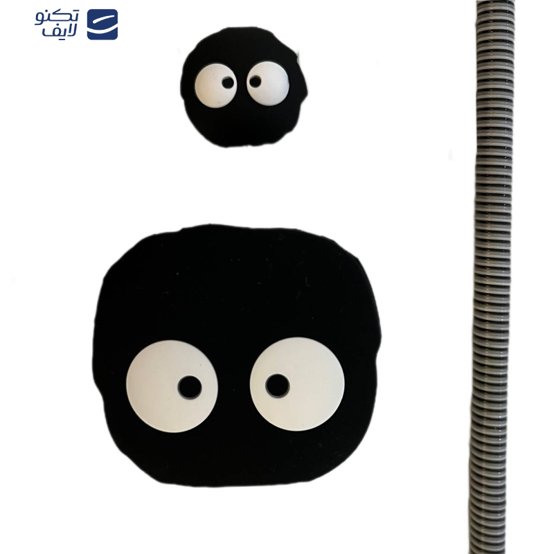 محافظ کابل مدل Silicon  به همراه محافظ شارژ دیواری  مجموعه 4 عددی محافظ کابل مدل Silicon  به همراه محافظ شارژ دیواری  مجموعه 4 عددی