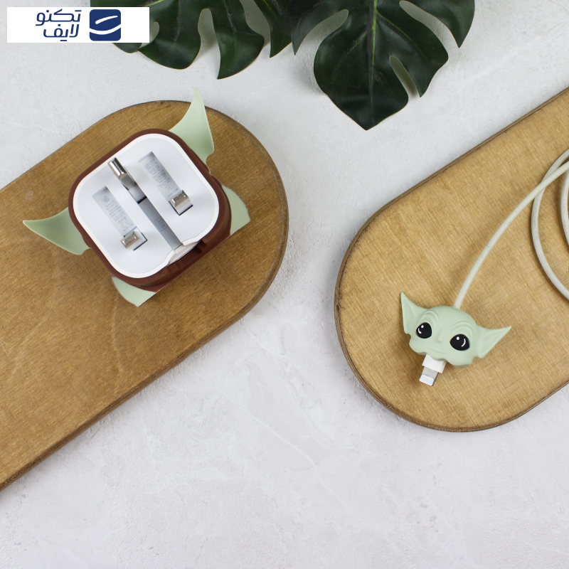 محافظ کابل و شارژر وال کیس طرح بیبی یودا مناسب برای شارژر 20W اپل محافظ کابل و شارژر وال کیس طرح بیبی یودا مناسب برای شارژر 20W اپل