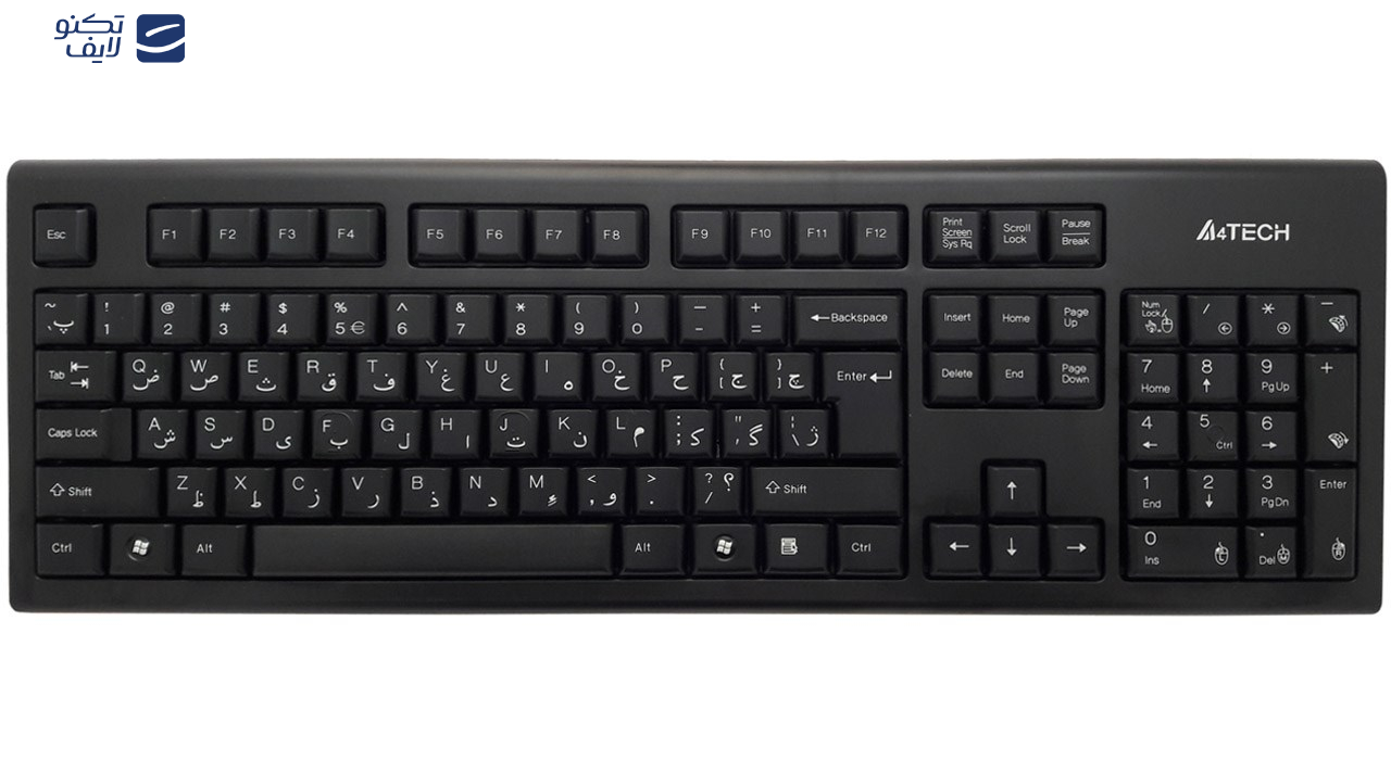 کیبورد و ماوس بی سیم ای فورتک مدل 7100N کیبورد و ماوس بی سیم ای فورتک مدل 7100N