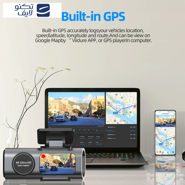 دوربین فیلمبرداری ثبت وقایع خودرو مدل Ultra-4k-wifi دوربین فیلمبرداری ثبت وقایع خودرو مدل Ultra-4k-wifi