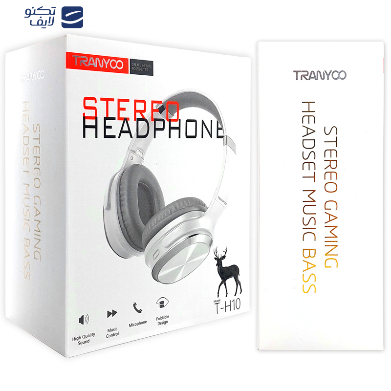 هدفون بلوتوثی ترانیو مدل T-H10 هدفون بلوتوثی ترانیو مدل T-H10