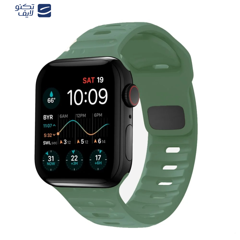 بند اسپیگن مدل Sport Strap مناسب برای اپل واچ سایز 42/44/45/49 میلی متری بند اسپیگن مدل Sport Strap مناسب برای اپل واچ سایز 42/44/45/49 میلی متری