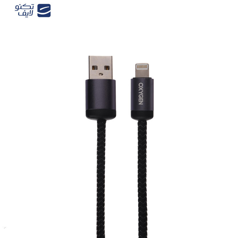 کابل تبدیل USB به لایتنینگ اکسیژن مدل LX-22 طول 0.25 متر 