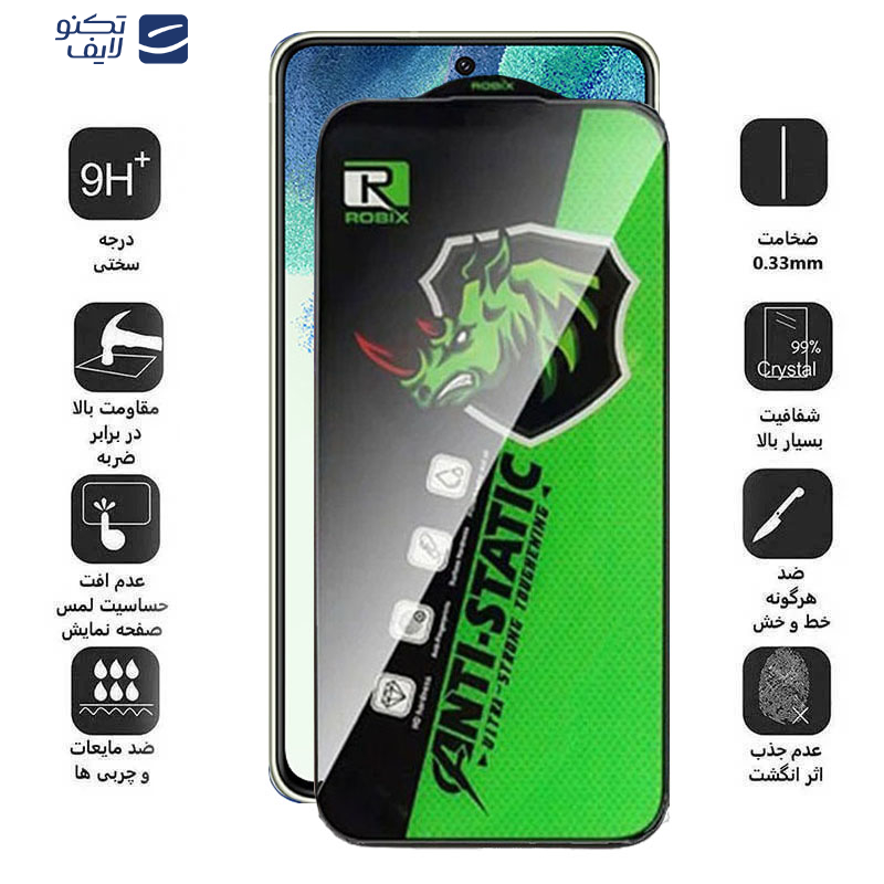 محافظ صفحه نمایش اپیکوی مدل Rhino Robix مناسب برای گوشی موبایل سامسونگ Galaxy S21 FE 5G محافظ صفحه نمایش اپیکوی مدل Rhino Robix مناسب برای گوشی موبایل سامسونگ Galaxy S21 FE 5G