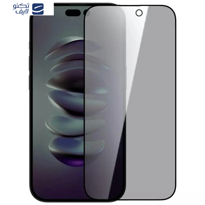 محافظ صفحه نمایش حریم شخصی فراگ مدل Privacy مناسب برای گوشی موبایل اپل iPhone 15 Pro Max  محافظ صفحه نمایش حریم شخصی فراگ مدل Privacy مناسب برای گوشی موبایل اپل iPhone 15 Pro Max