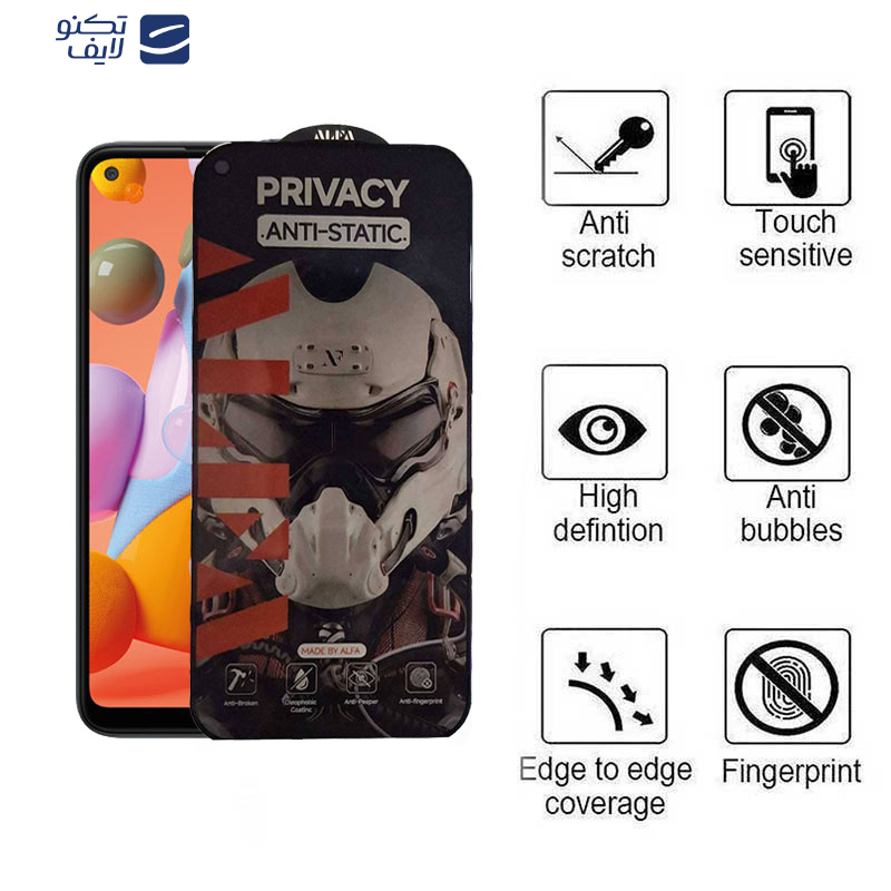 محافظ صفحه نمایش حریم شخصی اپیکوی مدل Alpha مناسب برای گوشی موبایل سامسونگ Galaxy A11 / M11 محافظ صفحه نمایش حریم شخصی اپیکوی مدل Alpha مناسب برای گوشی موبایل سامسونگ Galaxy A11 / M11