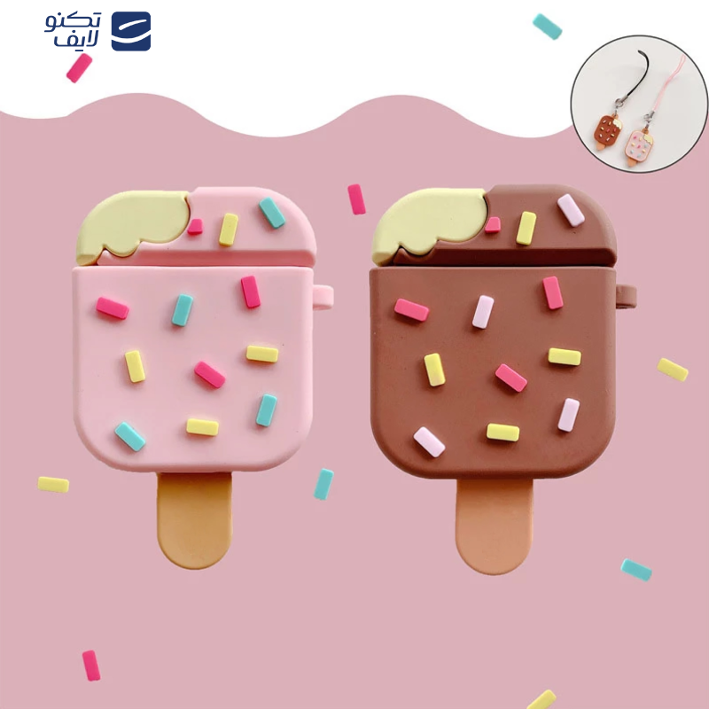  کاور مدل بستنی کد 01 مناسب برای کیس اپل ایرپاد 1/2