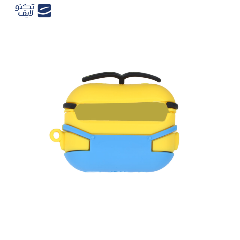 کاور مدل مینیون مناسب برای کیس اپل Airpod pro / Airpod pro 2 به همراه آویز کاور مدل مینیون مناسب برای کیس اپل Airpod pro / Airpod pro 2 به همراه آویز