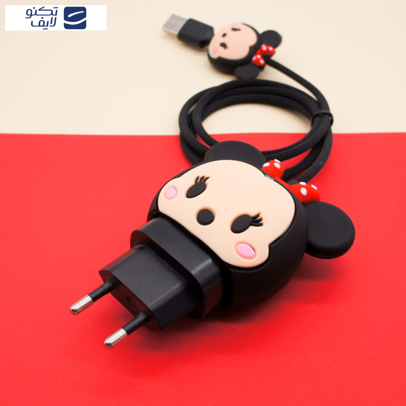 محافظ کابل مدل CO-Mici به همراه کاور شارژر دیواری محافظ کابل مدل CO-Mici به همراه کاور شارژر دیواری