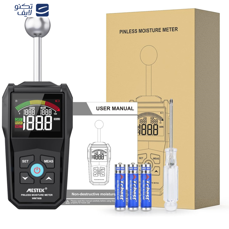 رطوبت سنج چوب و بتن مستک مدل WM700B رطوبت سنج چوب و بتن مستک مدل WM700B