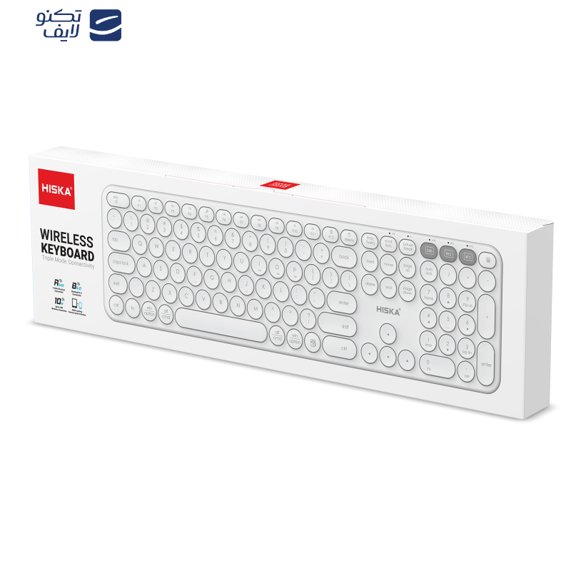 کیبورد وایرلس هیسکا مدل HX-KE250 کیبورد وایرلس هیسکا مدل HX-KE250