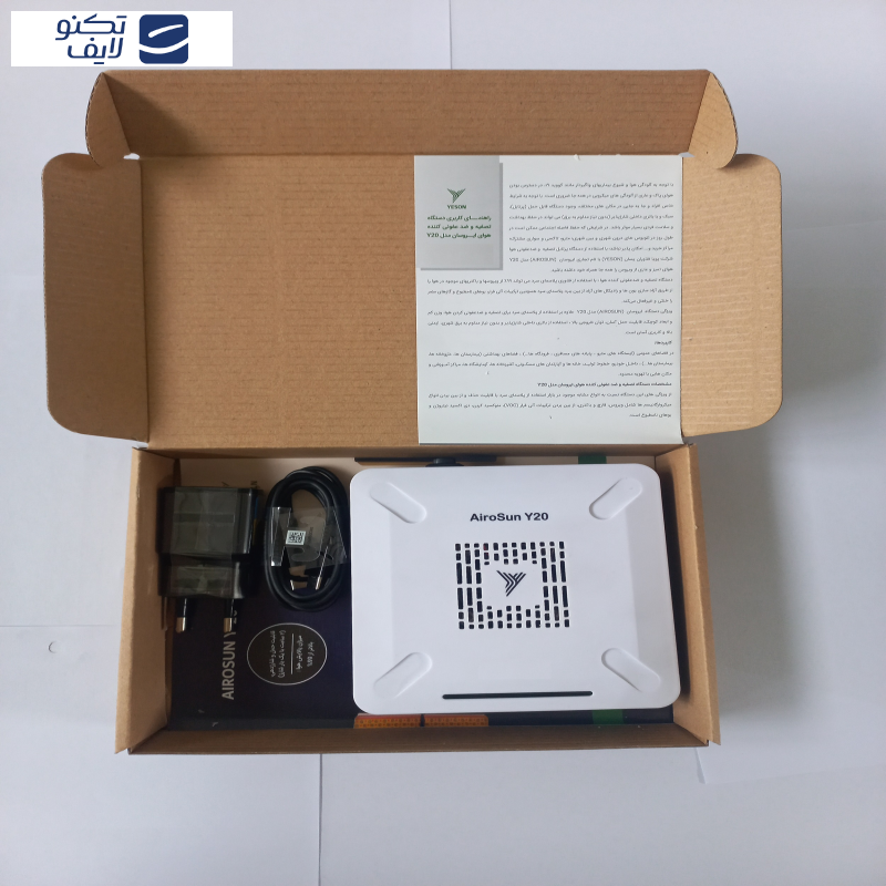 دستگاه تصفیه کننده هوا یسان تک مدل Y20