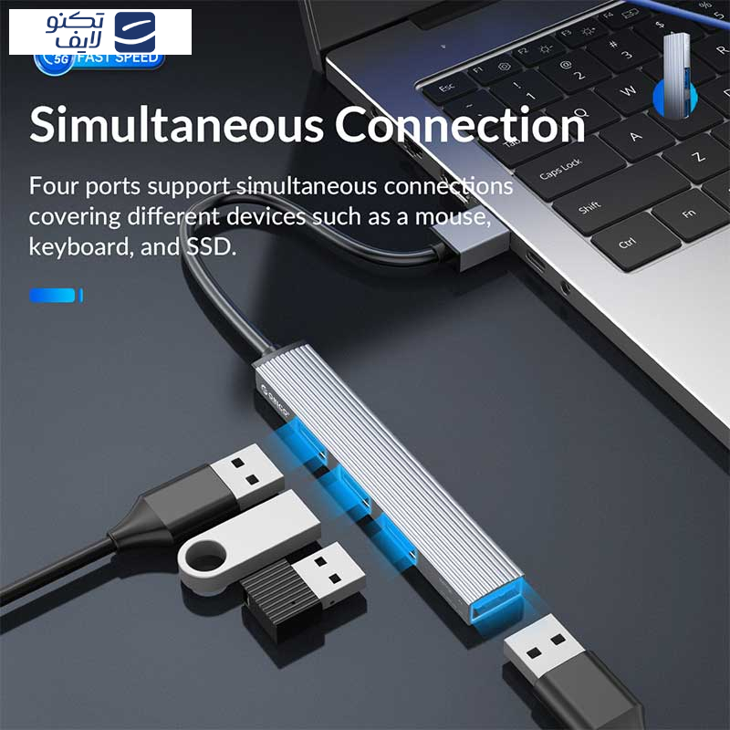 هاب چهار پورت USB اوریکو مدل AH-A13 هاب چهار پورت USB اوریکو مدل AH-A13
