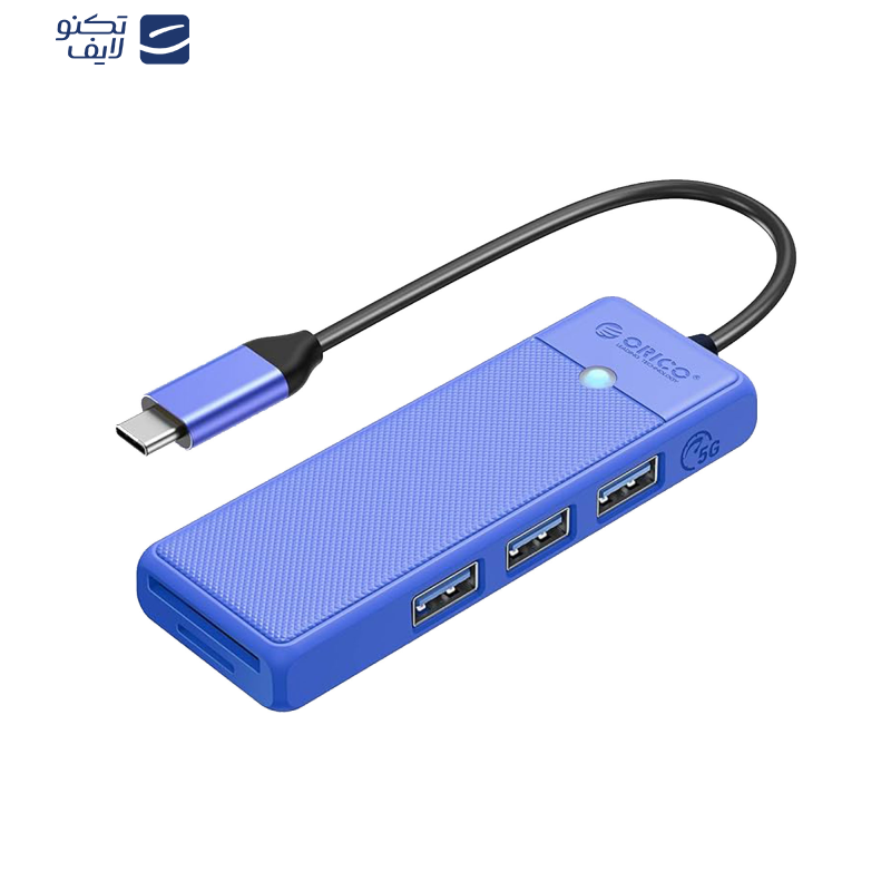 هاب 3 پورت USB-C اوریکو مدل PAPW3AT-C3-015 هاب 3 پورت USB-C اوریکو مدل PAPW3AT-C3-015
