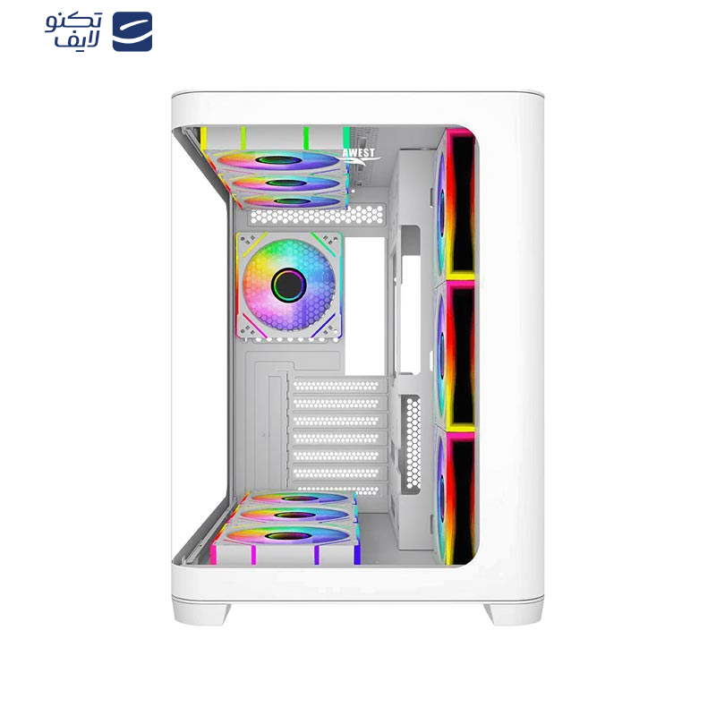 کیس کامپیوتر گیمینگ اوست مدل GT-AQ18-MW کیس کامپیوتر گیمینگ اوست مدل GT-AQ18-MW