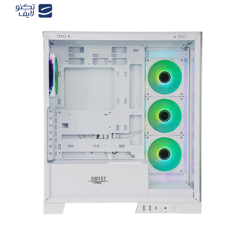 کیس کامپیوتر گیمینگ اوست مدل GT-AQ16-MW کیس کامپیوتر گیمینگ اوست مدل GT-AQ16-MW