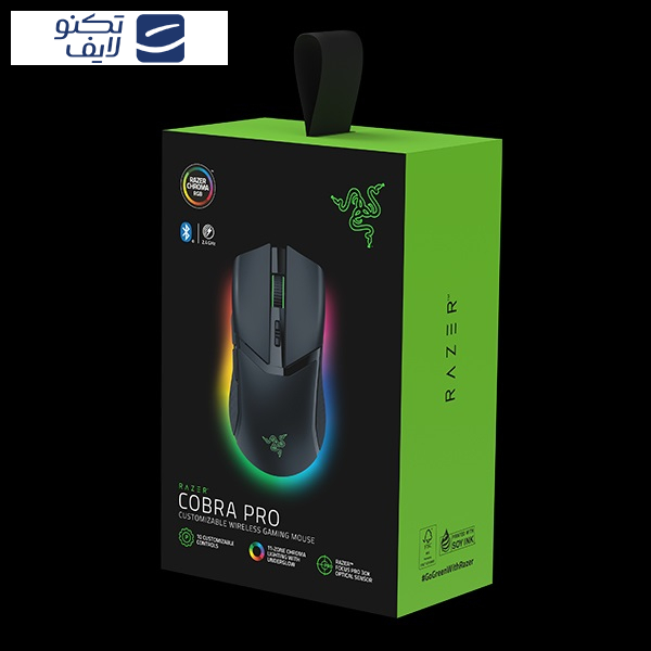 ماوس بی سیم مخصوص بازی ریزر مدل COBRA PRO ماوس بی سیم مخصوص بازی ریزر مدل COBRA PRO