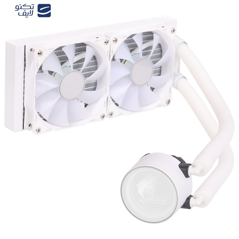 سیستم خنک کننده آبی گرین مدل GLACIER 240 STREAM-ARGB