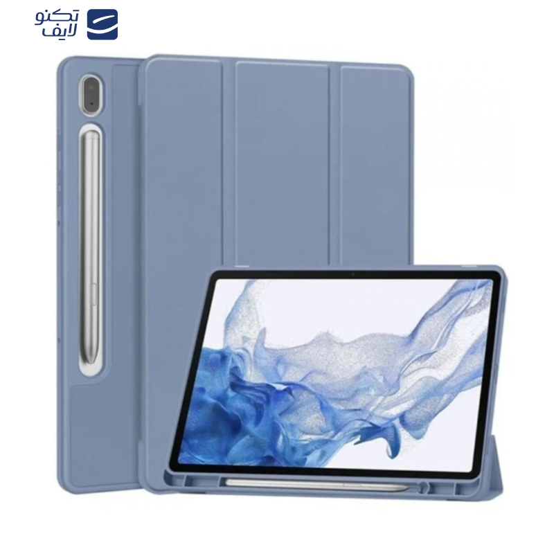 کیف کلاسوری زیفرند مدل Smart Leather مناسب برای تبلت سامسونگ Galaxy Tab S8 Plus کیف کلاسوری زیفرند مدل Smart Leather مناسب برای تبلت سامسونگ Galaxy Tab S8 Plus