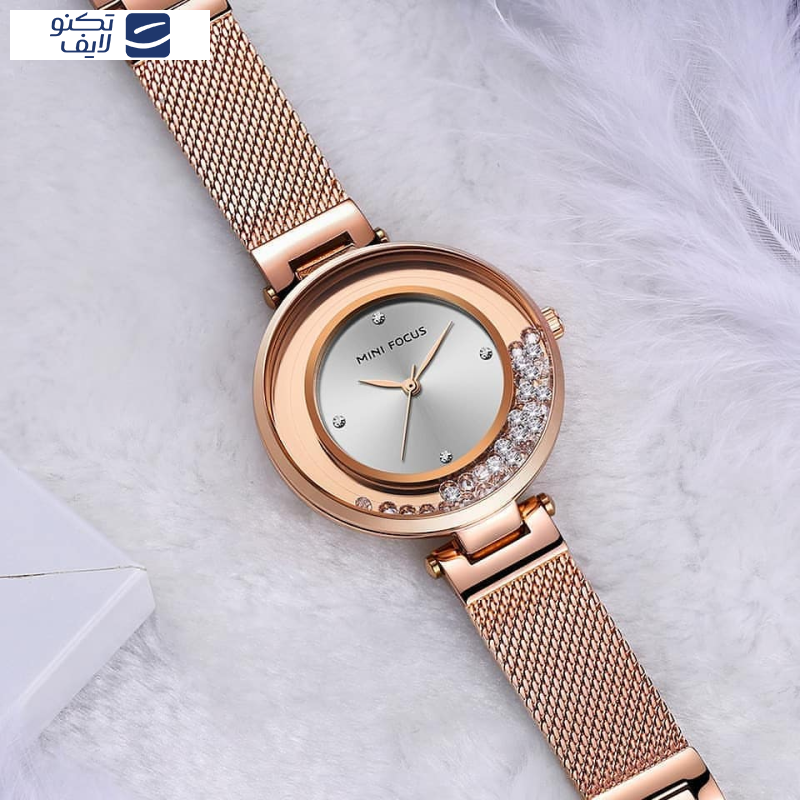 ساعت مچی عقربه ای زنانه مینی فوکوس مدل mf0254l.02 ساعت مچی عقربه ای زنانه مینی فوکوس مدل mf0254l.02