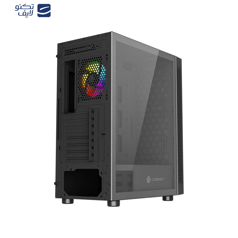 کیس کامپیوتر لاجی کی مدل LK-C481B کیس کامپیوتر لاجی کی مدل LK-C481B