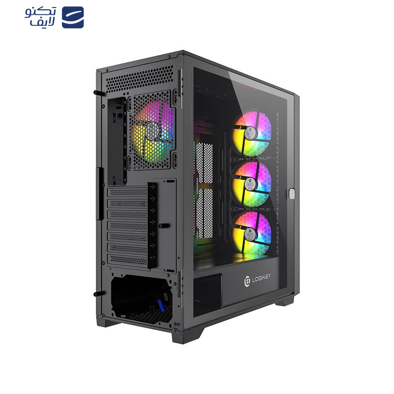 کیس کامپیوتر لاجی کی مدل LK-C484B کیس کامپیوتر لاجی کی مدل LK-C484B