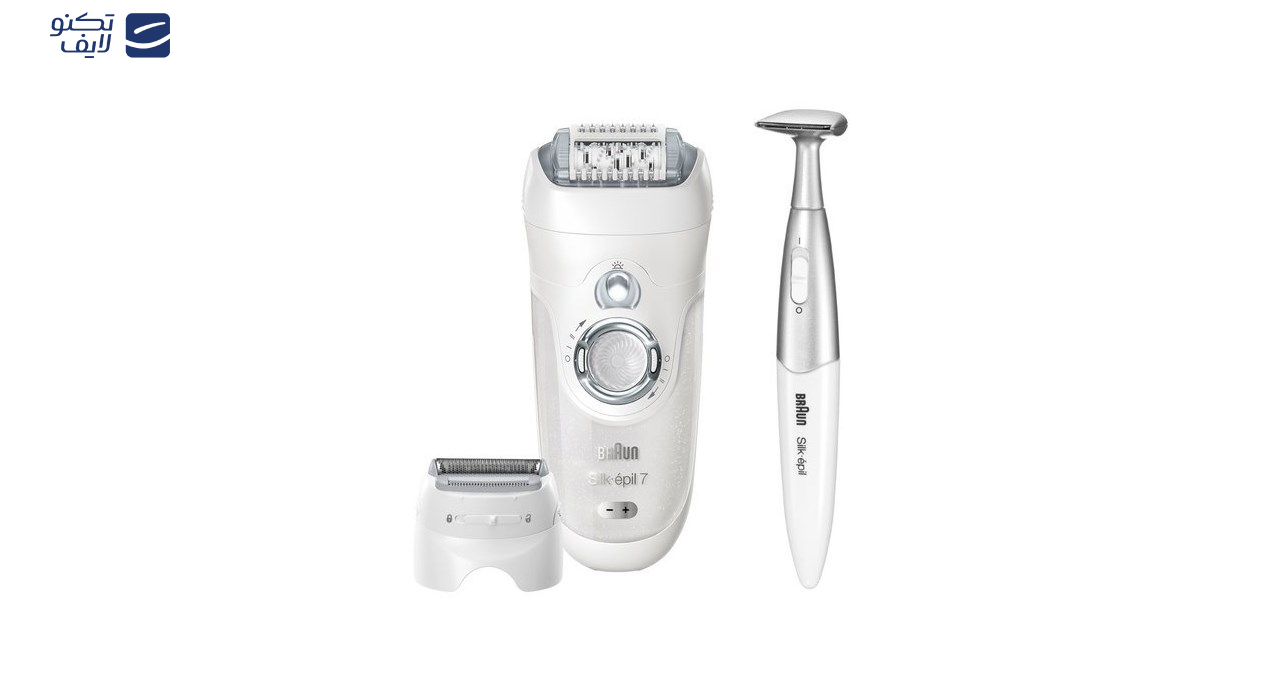 اپیلاتور براون مدل 561-7به همراه پیرایشگر بانوان براون اپیلاتور براون مدل 561-7به همراه پیرایشگر بانوان براون