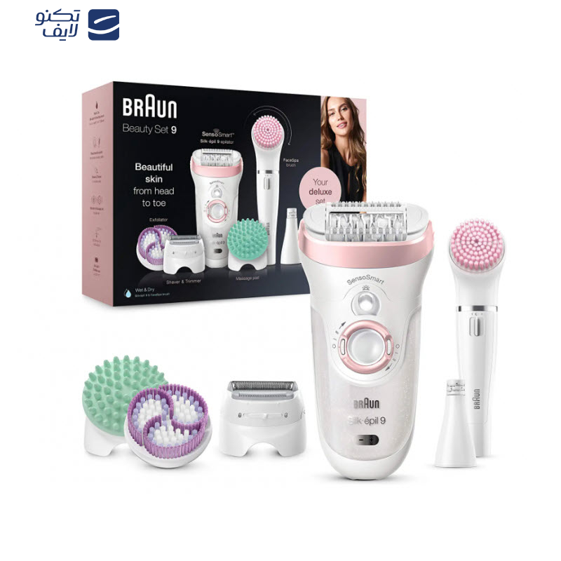 مجموعه اصلاح موی بدن براون مدل SE9-995 بسته 9 عددی مجموعه اصلاح موی بدن براون مدل SE9-995 بسته 9 عددی