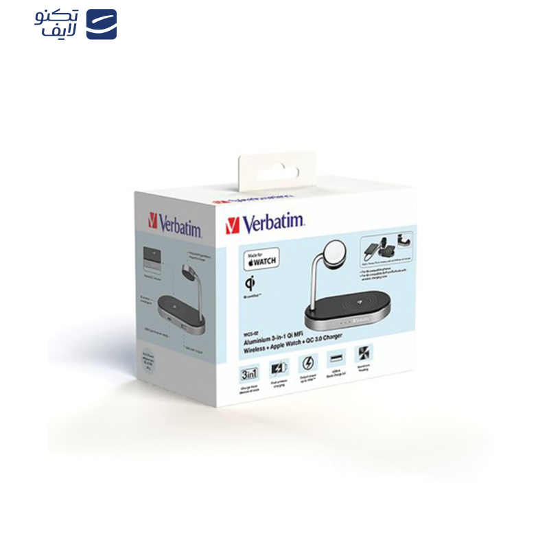 شارژر بی سیم 44 وات ورباتیم مدل WCS-02 شارژر بی سیم 44 وات ورباتیم مدل WCS-02