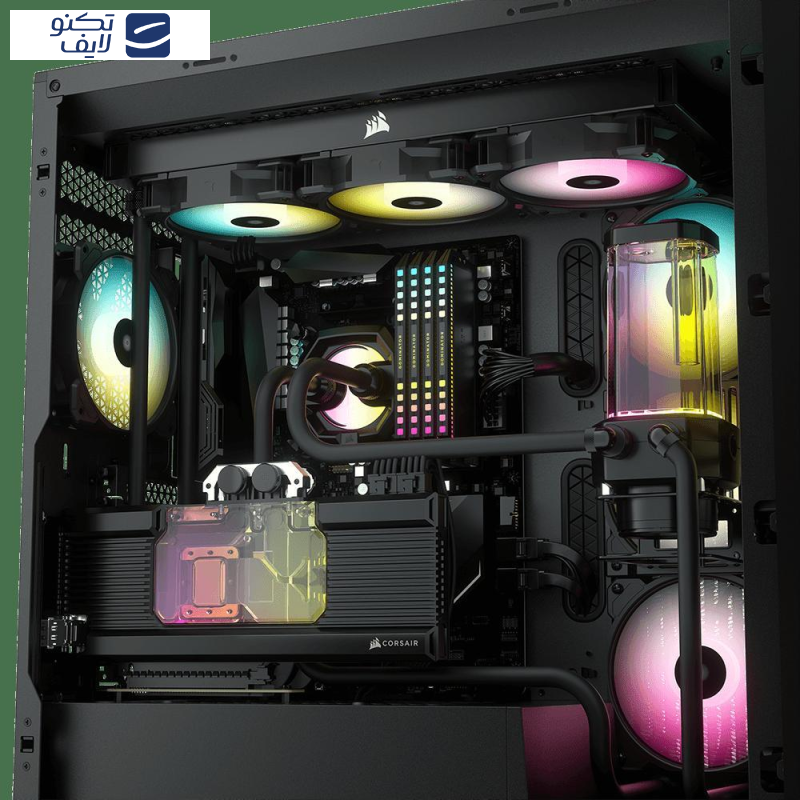 فن کیس کورسیر مدل iCUE SP120 RGB ELITE Triple مجموعه 3عددی فن کیس کورسیر مدل iCUE SP120 RGB ELITE Triple مجموعه 3عددی