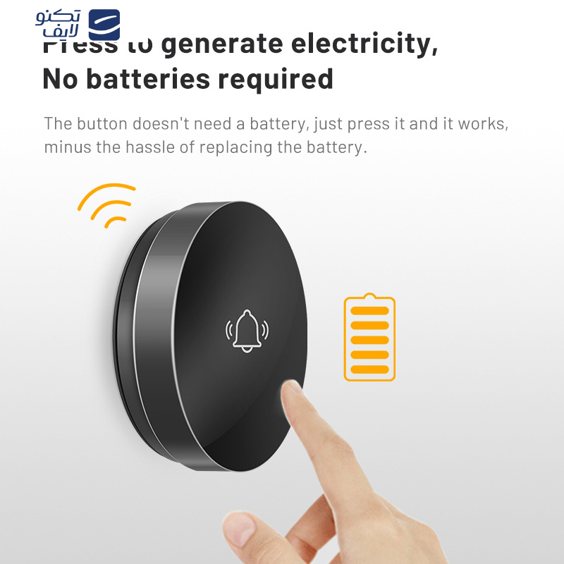 زنگ بی سیم مدل هوشمند ZA1 زنگ بی سیم مدل هوشمند ZA1