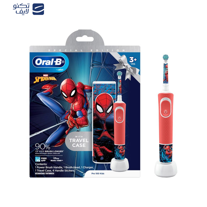 مسواک برقی اورال-بی مدل مرد عنکبوتی مسواک برقی اورال-بی مدل مرد عنکبوتی