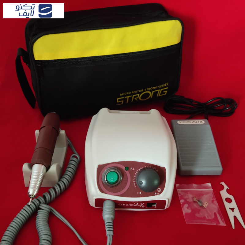 دستگاه مانیکور و پدیکور استرانگ مدل 207B 35K دستگاه مانیکور و پدیکور استرانگ مدل 207B 35K