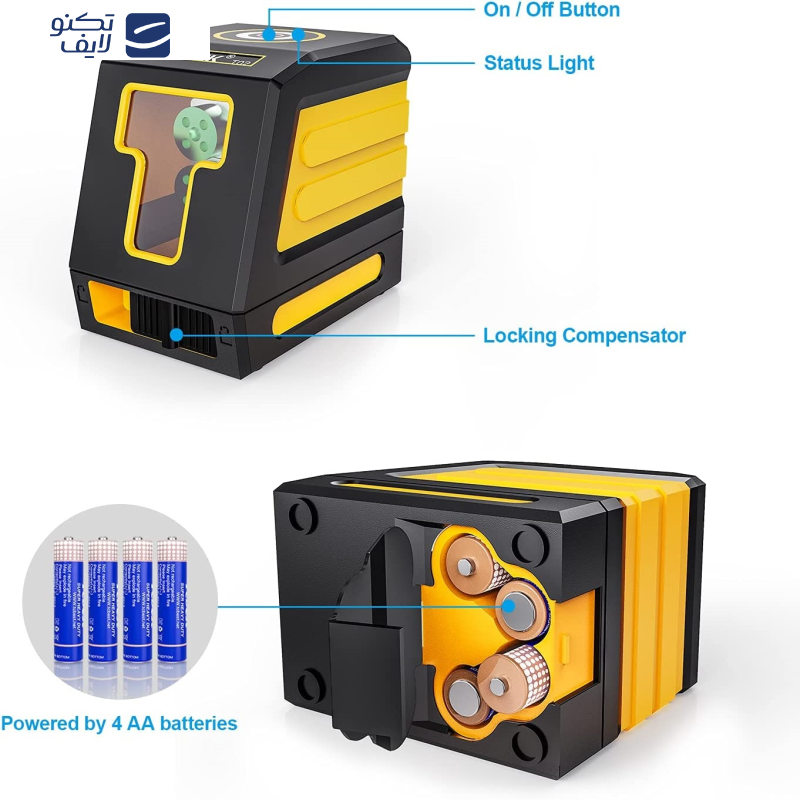 تراز لیزری مستک مدل T01 تراز لیزری مستک مدل T01