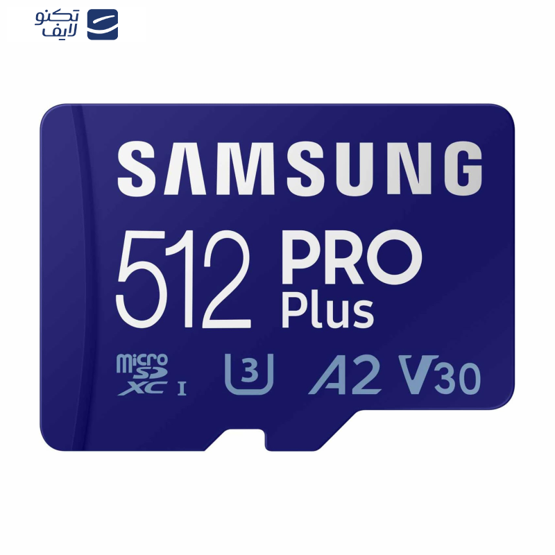 کارت حافظه microSDXC سامسونگ مدل Pro Plus کلاس 10 استاندارد UHS-I U3 سرعت 180MBps ظرفیت 512 گیگابایت کارت حافظه microSDXC سامسونگ مدل Pro Plus کلاس 10 استاندارد UHS-I U3 سرعت 180MBps ظرفیت 512 گیگابایت