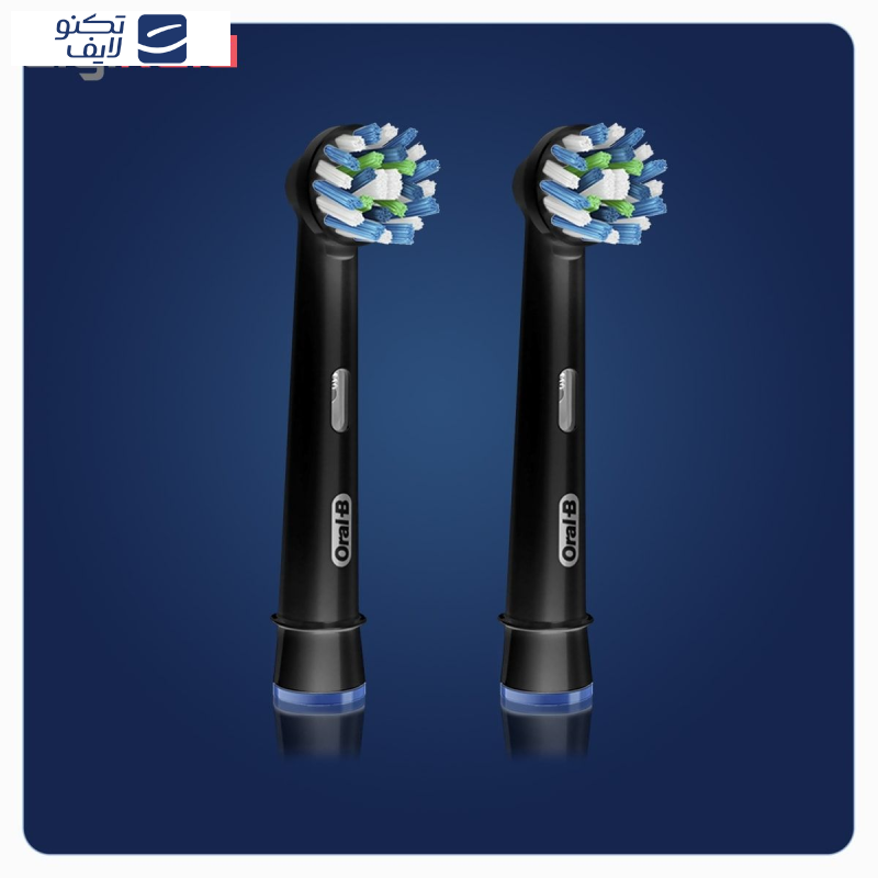 سری مسواک برقی اورال-بی مدل EB50 CROSS ACTION بسته 2 عددی