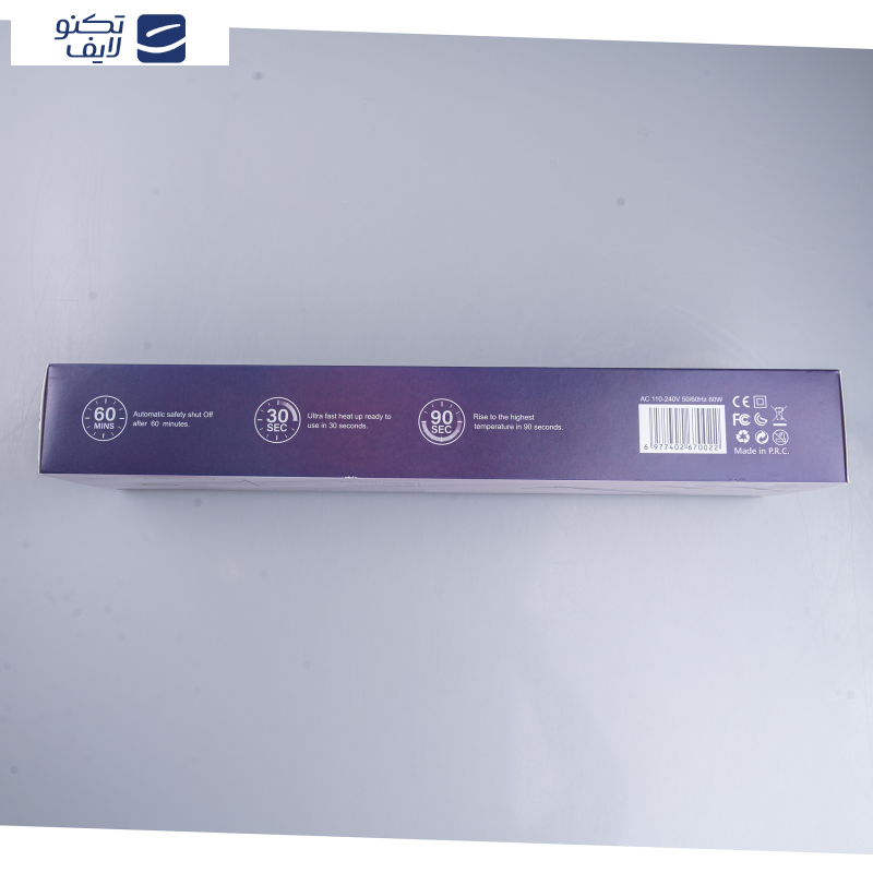 فر کننده و حالت دهنده مو لایچی مدل L322-19mm فر کننده و حالت دهنده مو لایچی مدل L322-19mm