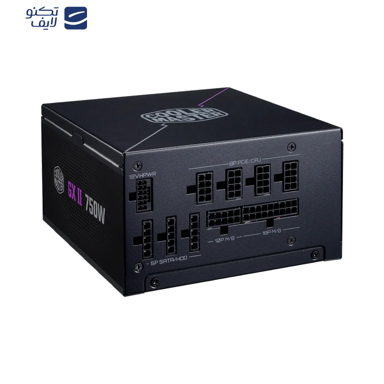 منبع تغذیه کامپیوتر کولر مستر مدل GX II Gold 750 منبع تغذیه کامپیوتر کولر مستر مدل GX II Gold 750