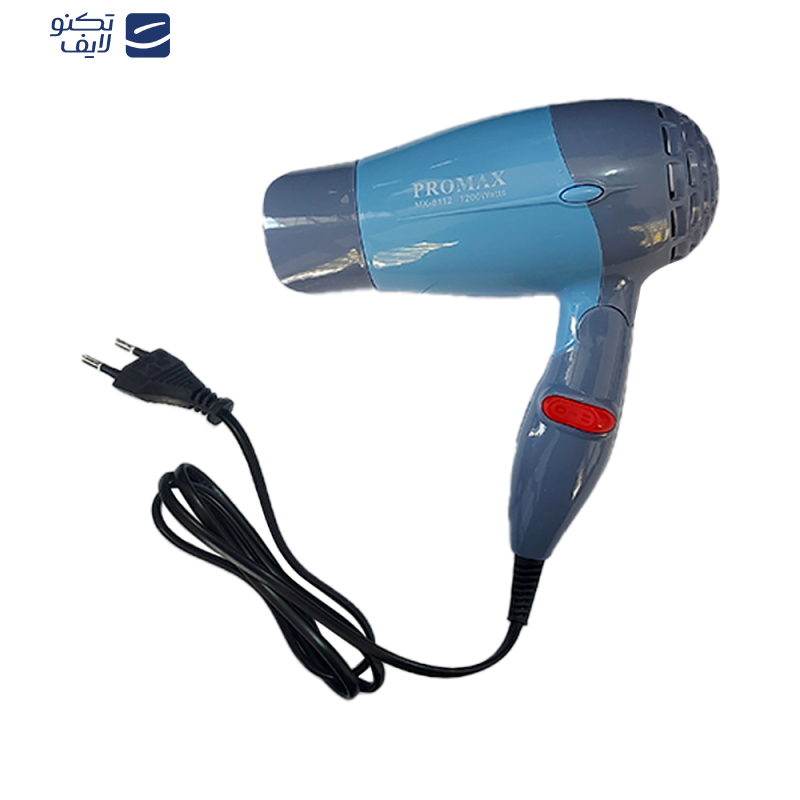 سشوار مسافرتی پرومکس مدل MX-8112 سشوار مسافرتی پرومکس مدل MX-8112