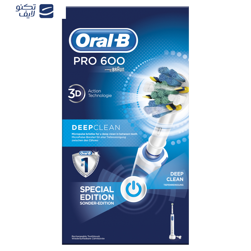 مسواک برقی اورال-بی مدل Pro 600 Deep Clan مسواک برقی اورال-بی مدل Pro 600 Deep Clan
