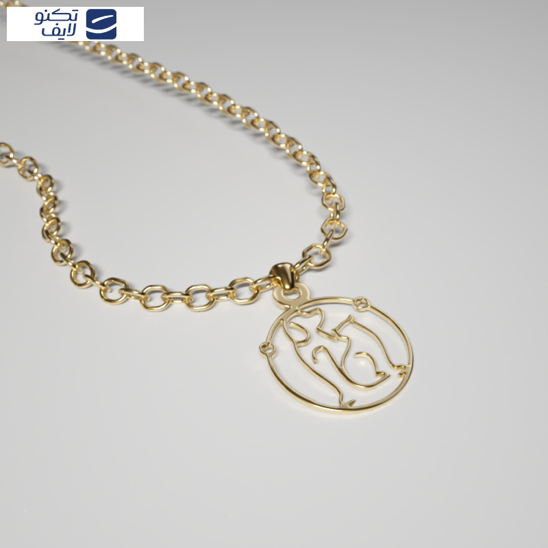 آویز گردنبند طلا 18 عیار زنانه مدوپد مدل  سگ و گربه کد kc18789 آویز گردنبند طلا 18 عیار زنانه مدوپد مدل  سگ و گربه کد kc18789