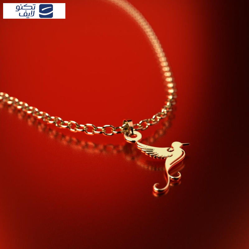 آویز گردنبند طلا 18 عیار زنانه مدوپد مدل پرنده کد PA1-14739 آویز گردنبند طلا 18 عیار زنانه مدوپد مدل پرنده کد PA1-14739