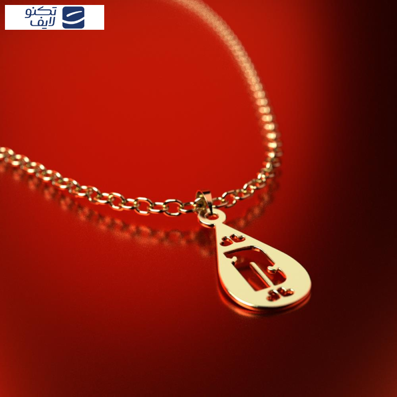 آویز گردنبند طلا 18 عیار زنانه مدوپد مدل D حرف کد PA1-14740 آویز گردنبند طلا 18 عیار زنانه مدوپد مدل D حرف کد PA1-14740