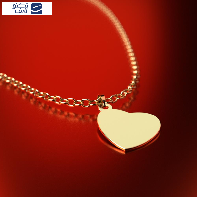 نیم ست طلا 18 عیار زنانه مدوپد مدل قلب کد NA17771