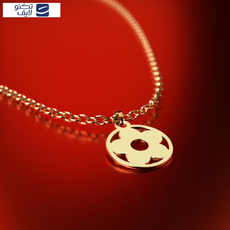 آویز گردنبند طلا 18 عیار زنانه مدوپد مدل گل کد PA1-11010 آویز گردنبند طلا 18 عیار زنانه مدوپد مدل گل کد PA1-11010