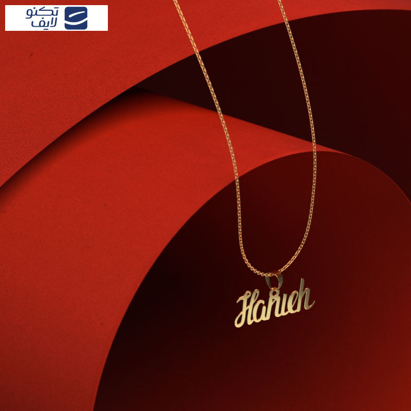گردنبند طلا 18 عیار زنانه مدوپد مدل hanieh گردنبند طلا 18 عیار زنانه مدوپد مدل hanieh