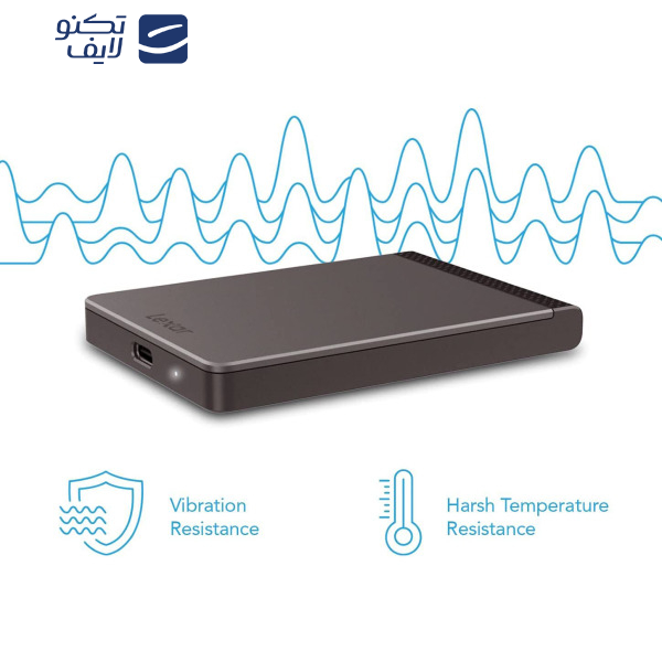 اس اس دی اکسترنال لکسار مدل SL200 ظرفیت 2 ترابایت  اس اس دی اکسترنال لکسار مدل SL200 ظرفیت 2 ترابایت