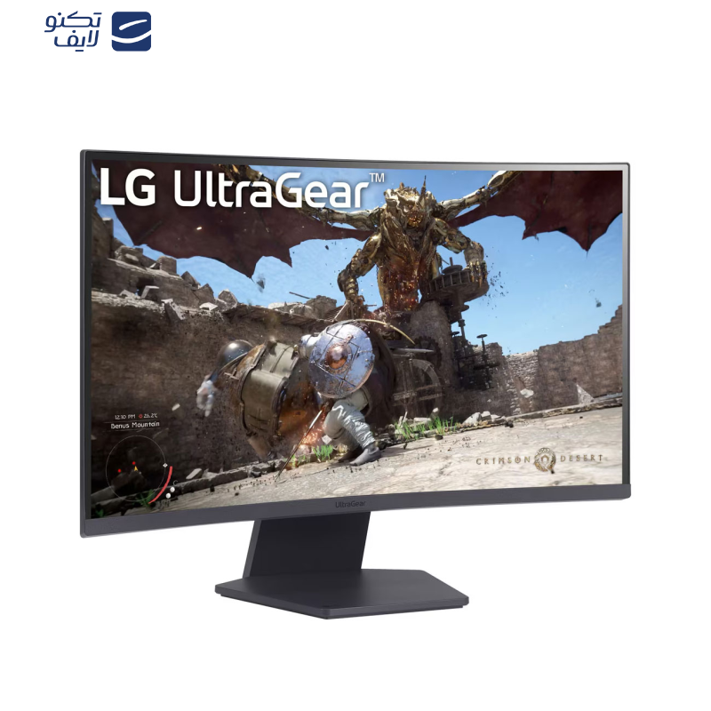 مانیتور خمیده گیمینگ ال جی مدل UltraGear 27GS60QC سایز 27 اینچ مانیتور خمیده گیمینگ ال جی مدل UltraGear 27GS60QC سایز 27 اینچ