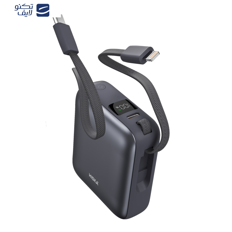 پاوربانک هیسکا مدل HP-131PD ظرفیت 10000 میلی آمپر ساعت پاوربانک هیسکا مدل HP-131PD ظرفیت 10000 میلی آمپر ساعت