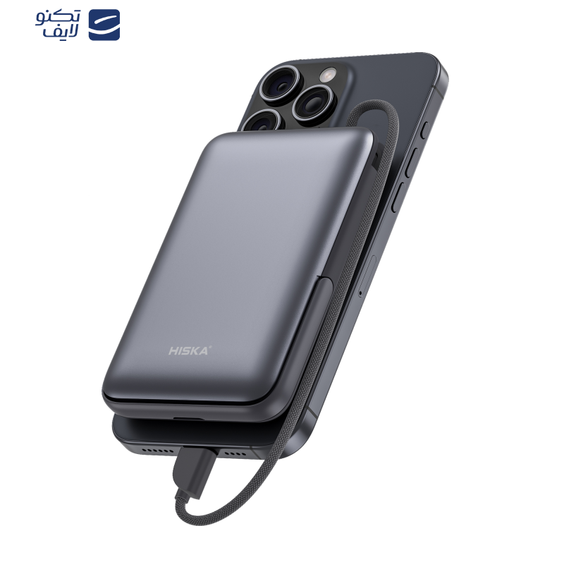 پاوربانک هیسکا مدل HP-133PD با ظرفیت 10000 میلی آمپر ساعت پاوربانک هیسکا مدل HP-133PD با ظرفیت 10000 میلی آمپر ساعت